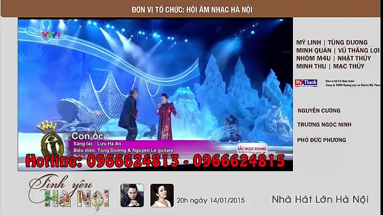 Bán vé đêm nhạc tình yêu hà nội LH 0949373813 - 0949373815