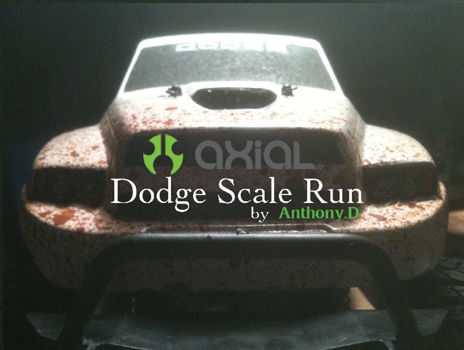 Axial SCX10 - DODGE RAM MUD BOGGING, WATER BOGGING