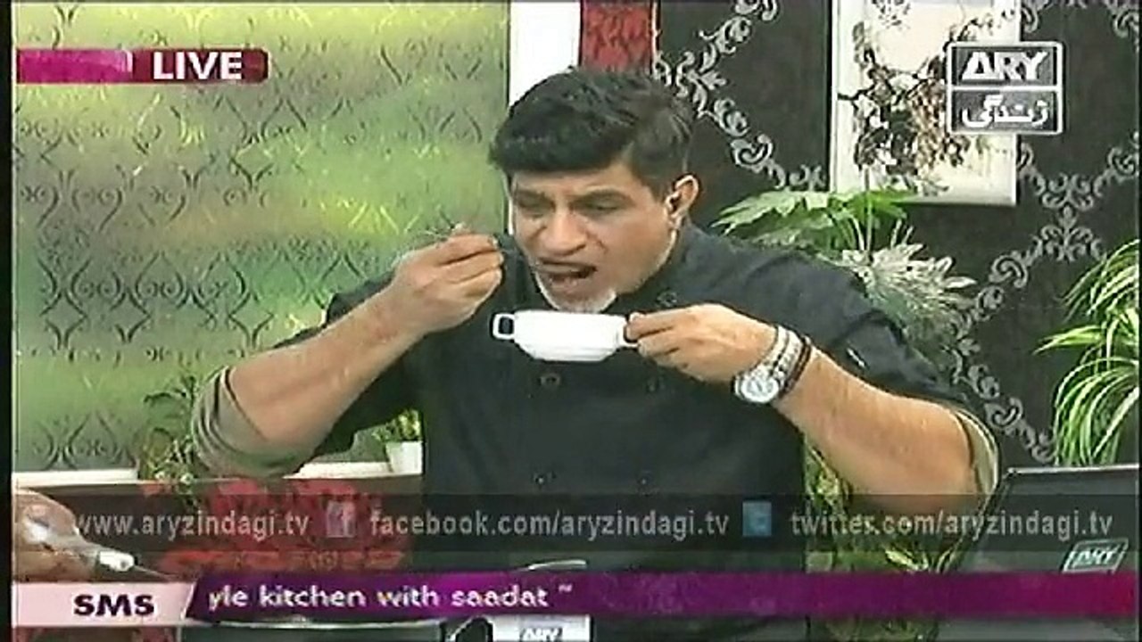 Lifestyle Kitchen, 19th December 2014, Sadhi Beef Biryani, Thai Soup & White Chicken Mashroom Souce with Vegetable Macaroni