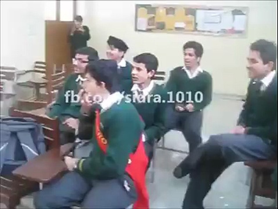 This is the classroom , which was attacked by terrorists