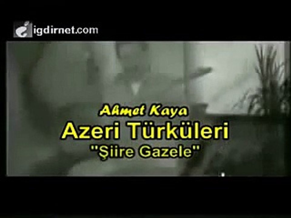 AHMET KAYA - ŞİİRE GAZELE