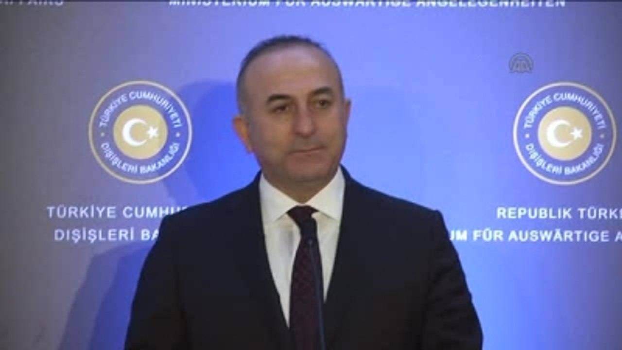 Çavuşoğlu-Pusiç Ortak Basın Toplantısı (1)