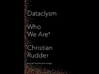 Christian Rudder - Dataclysm eBook Download