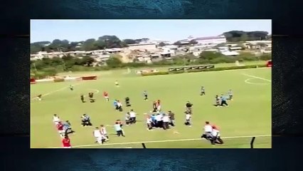 Pancadaria come solta em Gre-Nal no sub-14