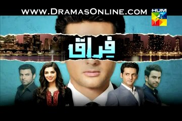 Firaaq Episode 16 By Hum Tv 21 December 2014 Full Episode