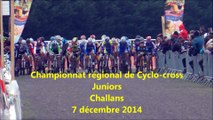 Championnat régional de Cyclo-cross Juniors Challans 7 décembre 2014