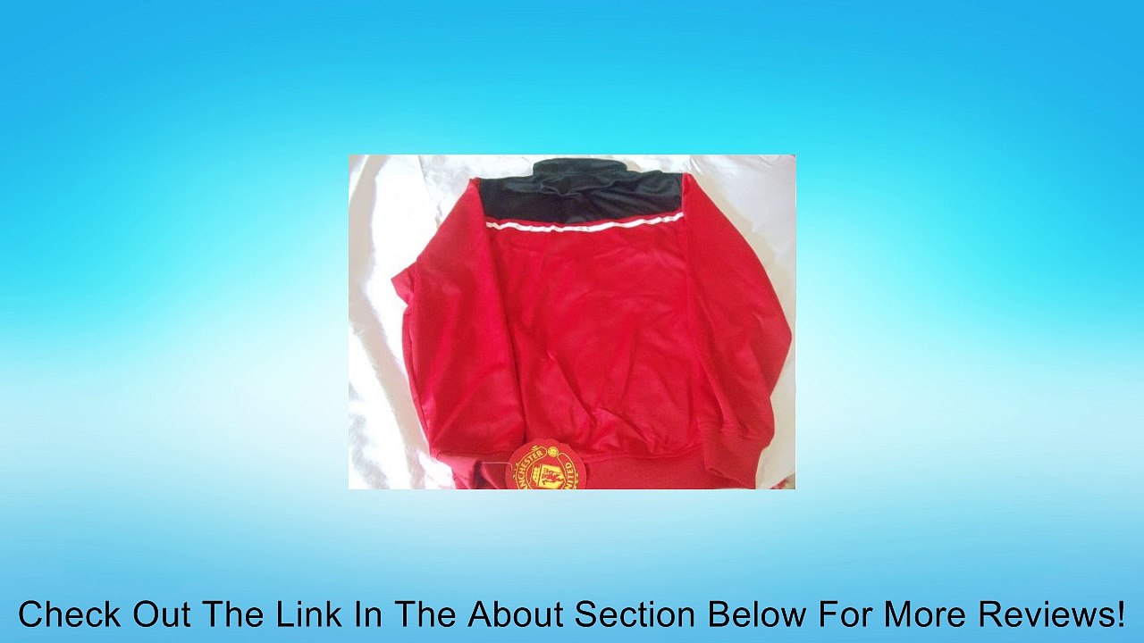 UEFA Adult Manchester United Track Jacket - Home Review