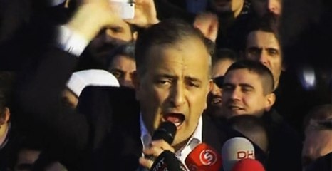 Serbest Kalan Dumanlı'nın Konuşmasını Bölen İmalı Slogan