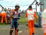 Compilation de chutes en moto