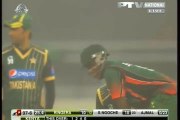 Saeed Ajmal Wicket Against Kenya with New Bowling Action