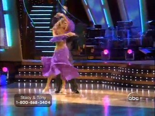 Stacy Keibler & Tony Dovolani - Foxtrot