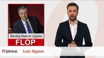 Le Top Flop : George Clooney dénonce la lâcheté d'Hollywood / Nicolas Dupont-Aignan s'en prend à Emmanuel Macron