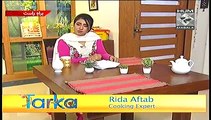 Recipe of  Dahi Mach & Daal Baath | Rida Aftab | Tarka ~ 19 December 2014 Masala TV Show