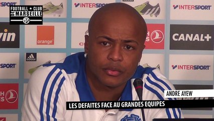 Andre Ayew et les défaites face à Lyon, Monaco et au PSG