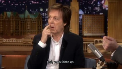 Jimmy Fallon / Paul McCartney - Emission du 18 Décembre sur MCM !joined-allRick