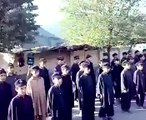 School Students in Waziristaan are Performing National Antham in Pashto