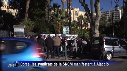 Le futur de la SNCM divise les marins à Ajaccio