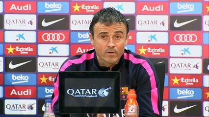 Luis Enrique: ''Hay un equipo que está siendo mejor''