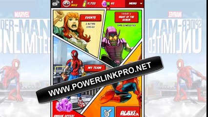 Hack Spider-Man Unlimited 19 December 2014