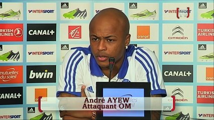 André Ayew sur LOSC - OM