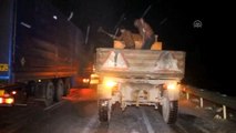 Ağrı'da Kar Yağışı - Çok Sayıda Araç Mahsur Kaldı