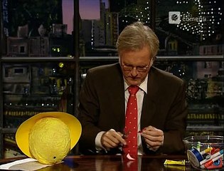 Die Harald Schmidt Show - 1159 - 2002-11-06 - Michael Mittermeier, Laternenbasteln