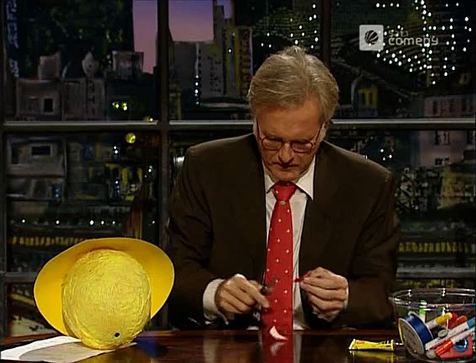 Die Harald Schmidt Show - 1159 - 2002-11-06 - Michael Mittermeier, Laternenbasteln