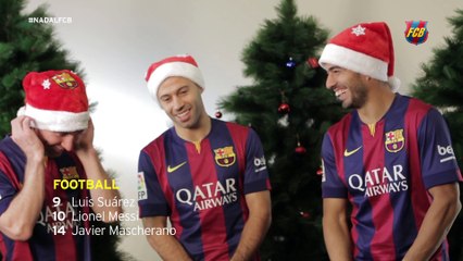 23. #NadalFCB: Messi, Suárez & Mascherano