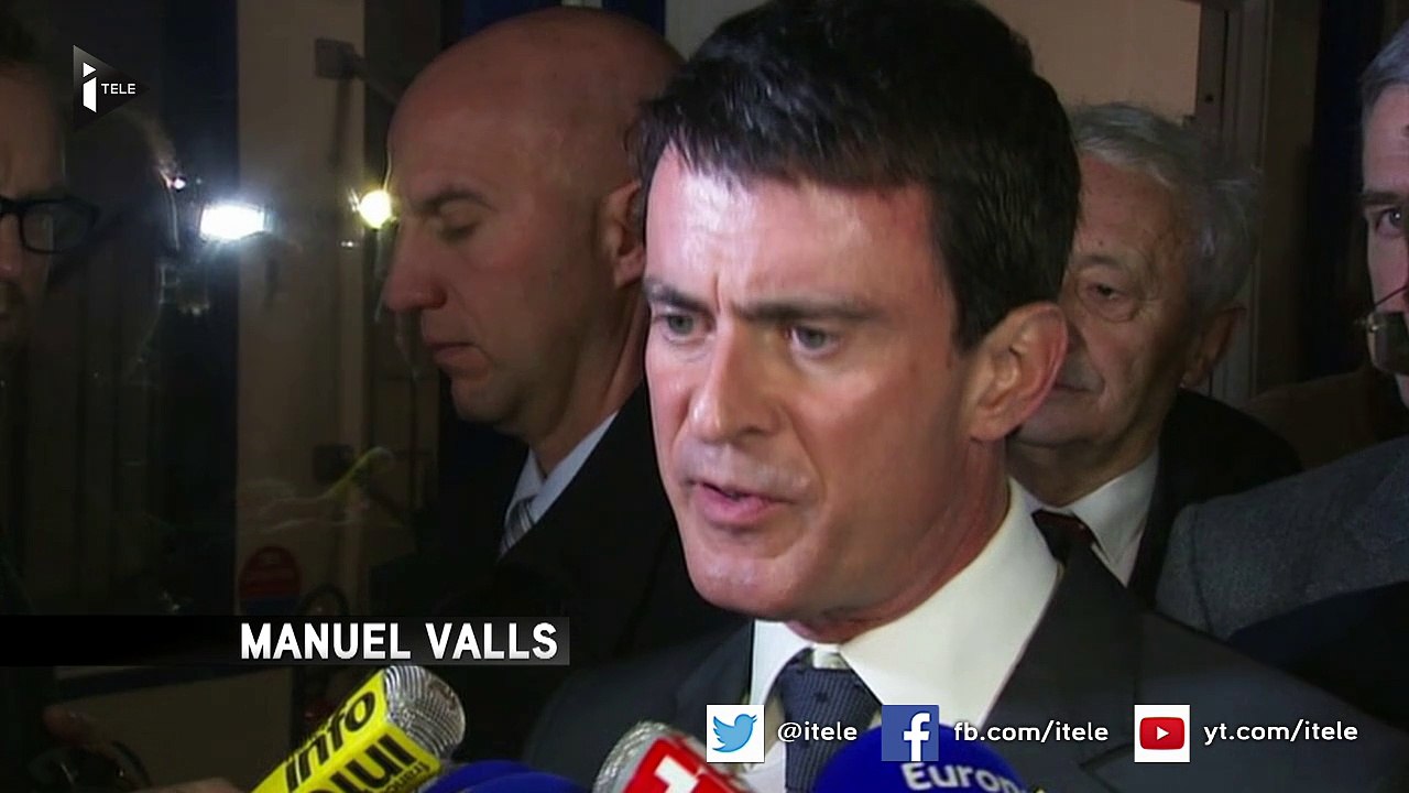 Visite surprise de Manuel Valls à l'abattoir Gad de Josselin