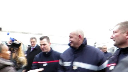 Visite de la ministre Christiane Taubira à la prison de Maubeuge