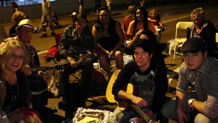 Dean Z and Company cut an ad for Walkin ON The Blvd Elvis Week 2013 video