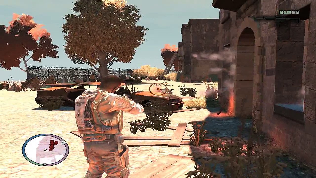 GTA IV - Martin Walker from SpecOps The Line @ Snow Storm (Skin) - Mod Gameplay