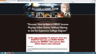 Become A Game Tester Review - Inside Look and Members Area