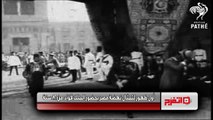 فيديو نادر.. أول ظهور لتمثال نهضة مصر بحضور الملك فؤاد من 86 سنة
