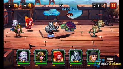 Heroes Charge : Un combat mode normal