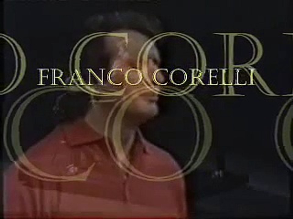 FRANCO CORELLI/en Concierto/ Hamburgo 1971/Canciones napolitanas/Traducidas al Español