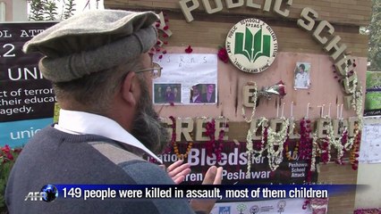 Peshawar prays for victims of Taliban school attack