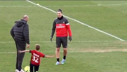 David Beckham's sons vs Ibrahimović and Thiago Silva