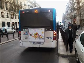 [Sound] Bus Mercedes-Benz Citaro Facelift n°1317 de la RTM - Marseille sur la ligne 81