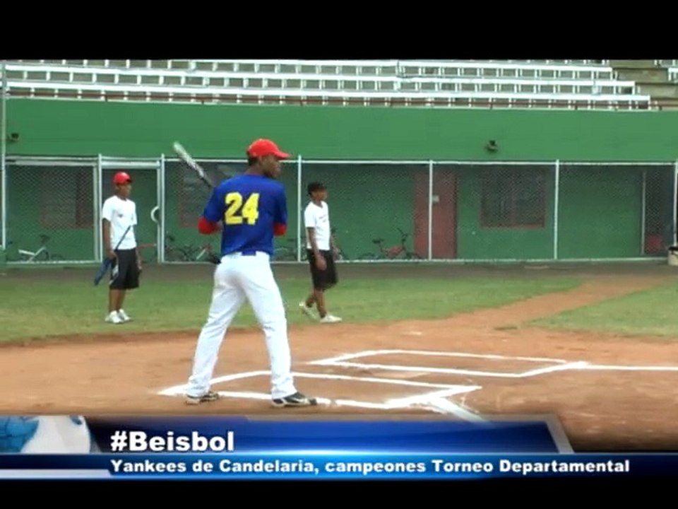 Yankees de Candelaria, campeones del Torneo Departamental infantil de béisbol