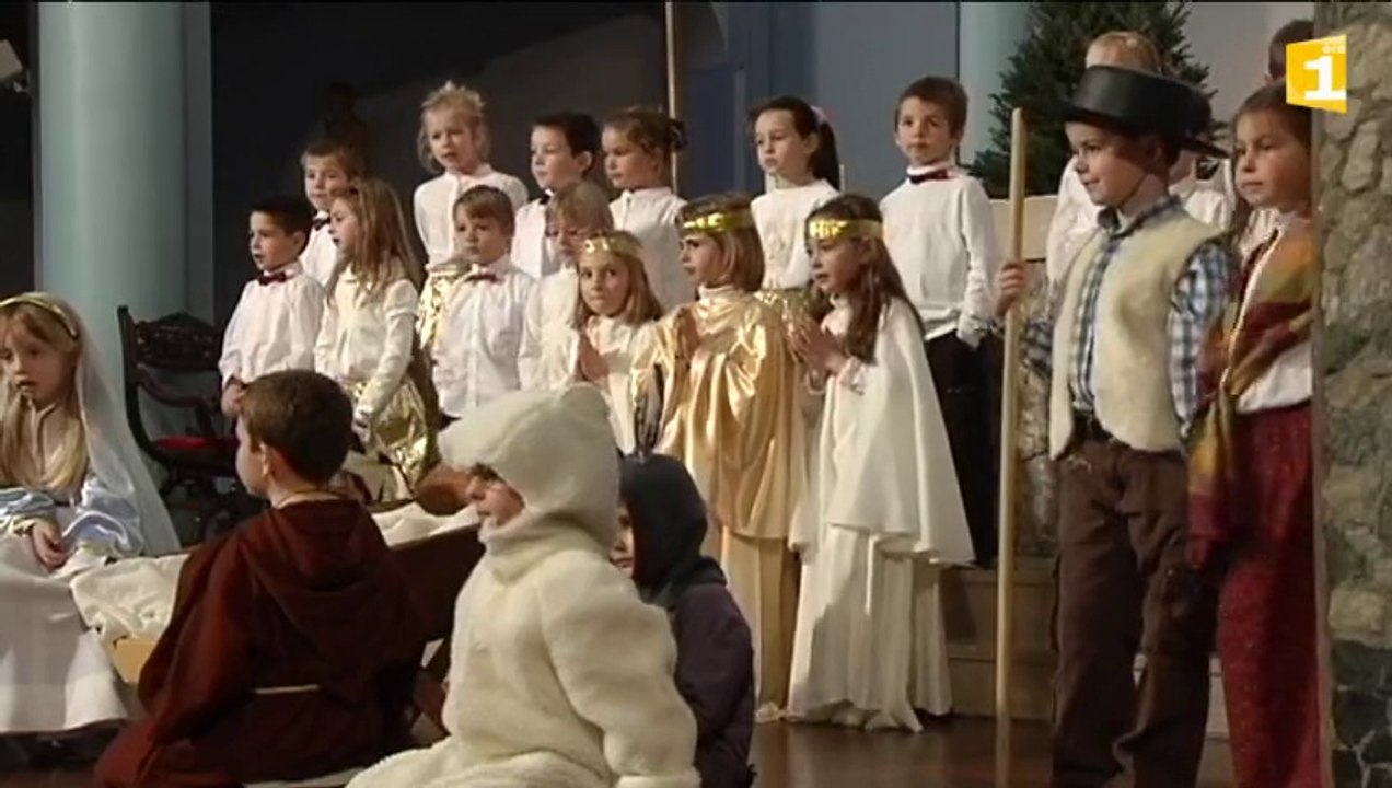 Archives de Noël : la crèche vivante en 2009