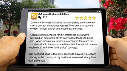 California Business Solutions Oceanside         Incredible         Five Star Review by RC E.