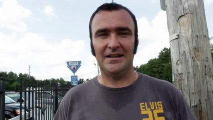 Craig Smith cuts an ad for Elvis Week 2014 video