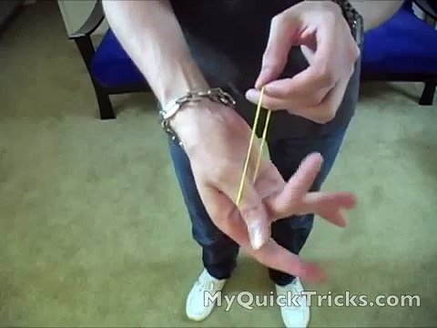 best easy cool magic tricks revealed Learn Cool Magic Tricks Rubber Band Through Thumb revealed