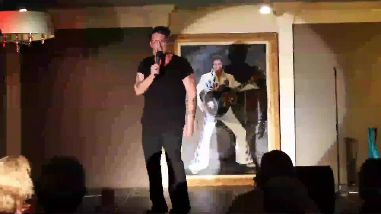 Franz Goovaerts sings Elvis medley at Elvis Week 2013 video