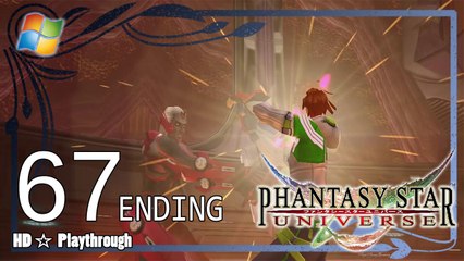 Phantasy Star Universe 【PC】 - Story Playthrough Pt.67 「Chapter 12： Life Choices」END