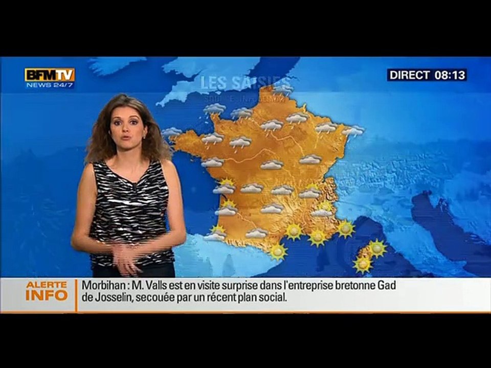 2014 12 19 - FANNY AGOSTINI - BFM TV - METEO