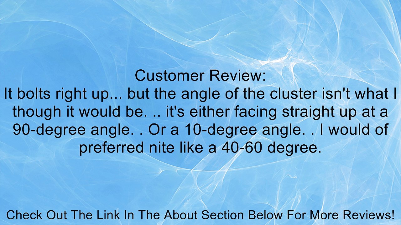 Motorcycle-Raw Steel-Single Speedo Bracket+Key Mount-Honda Bobber, Chopper, Cafe Racer Review