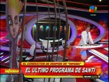 Pronto.com.ar Así se despidió Santiago del Moro