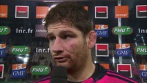 TOP14 - Grenoble-Stade Français: Interview Pascal Papé (PAR) - J13 - Saison 2014/2015